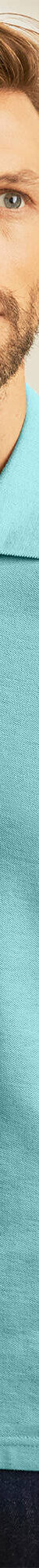 Polo uni maille piquée manches longues (vert d'eau) Polo uni maille piquée manches longues (vert d'eau)